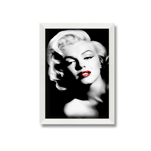 T-shirt Marilyn Monroe Portrait Argenté - Taille Medium (junior/petites) - 100% Coton, Neuf Sans étiquettes